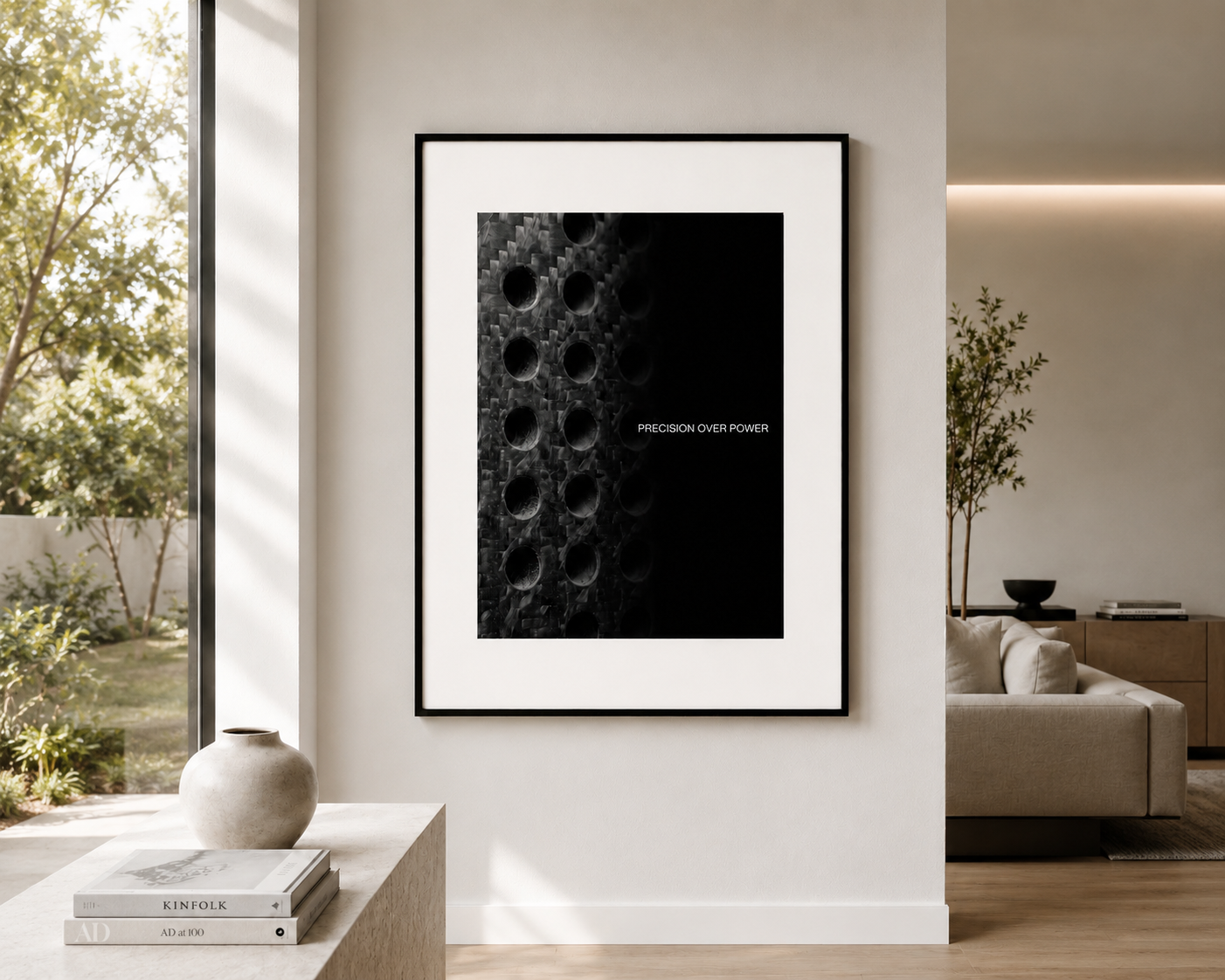 Precision Over Power Wall Art