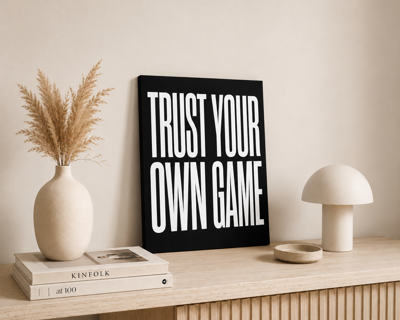 Trust Your Own Game Wall Art