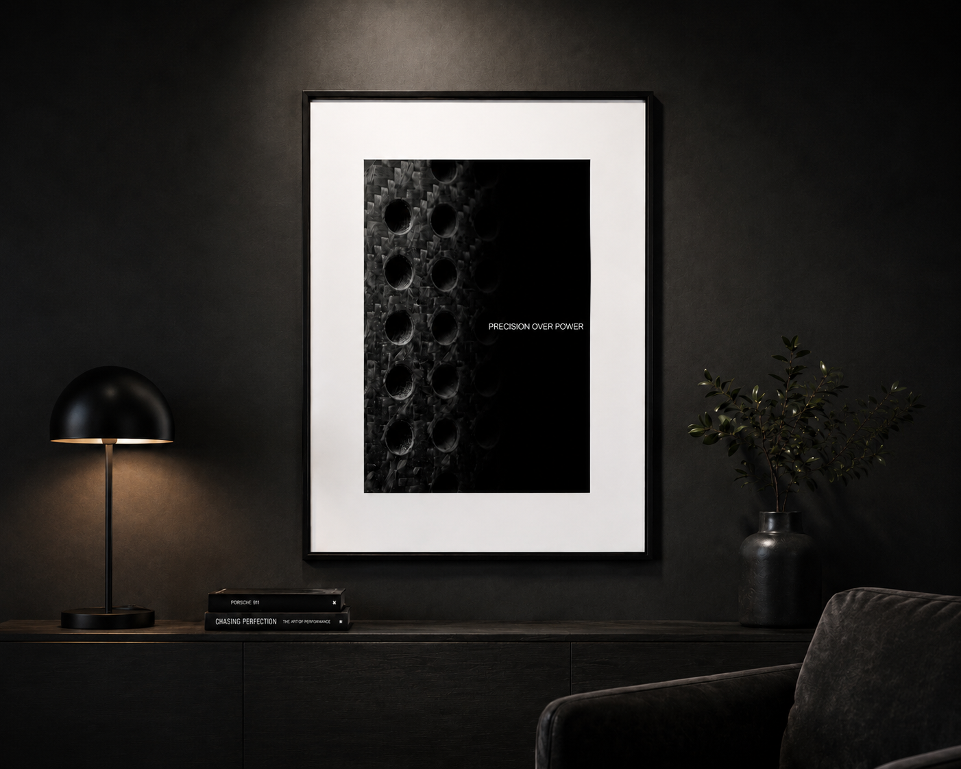 Precision Over Power Wall Art