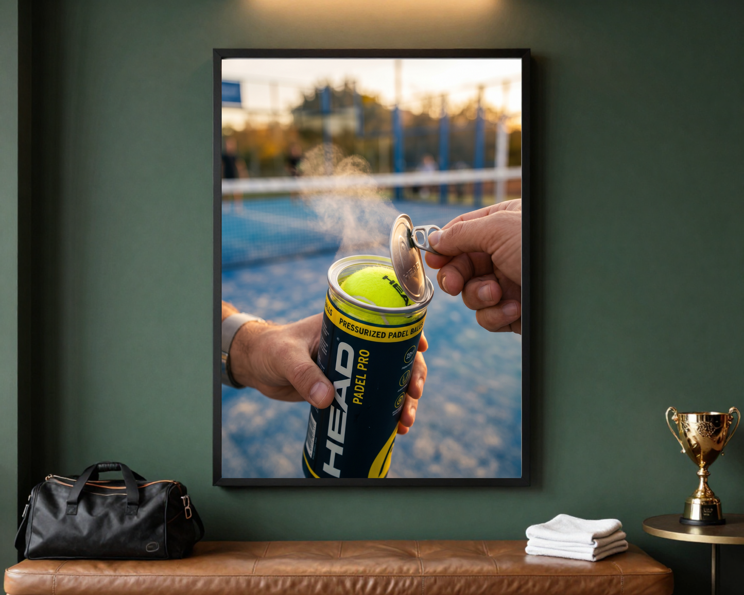 First Serve Padel Wall Art